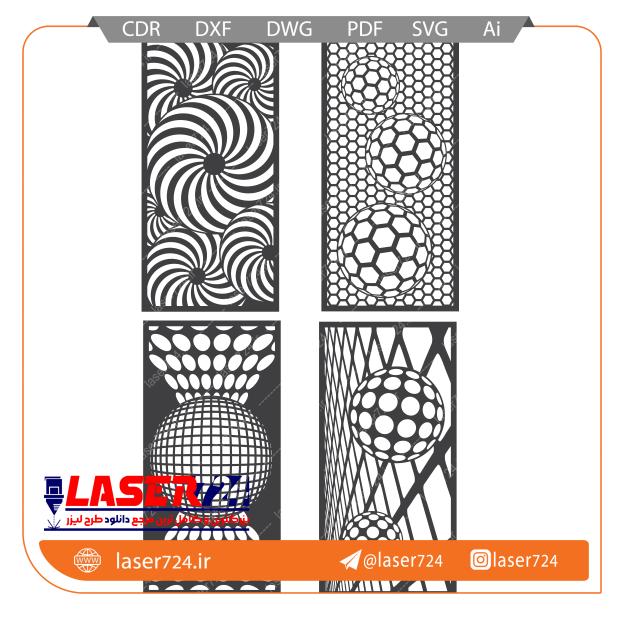 تصویر طرح لیزر اسکرین پنل #1